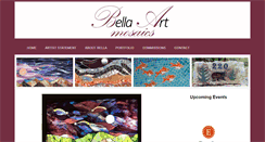 Desktop Screenshot of bellaartmosaics.com
